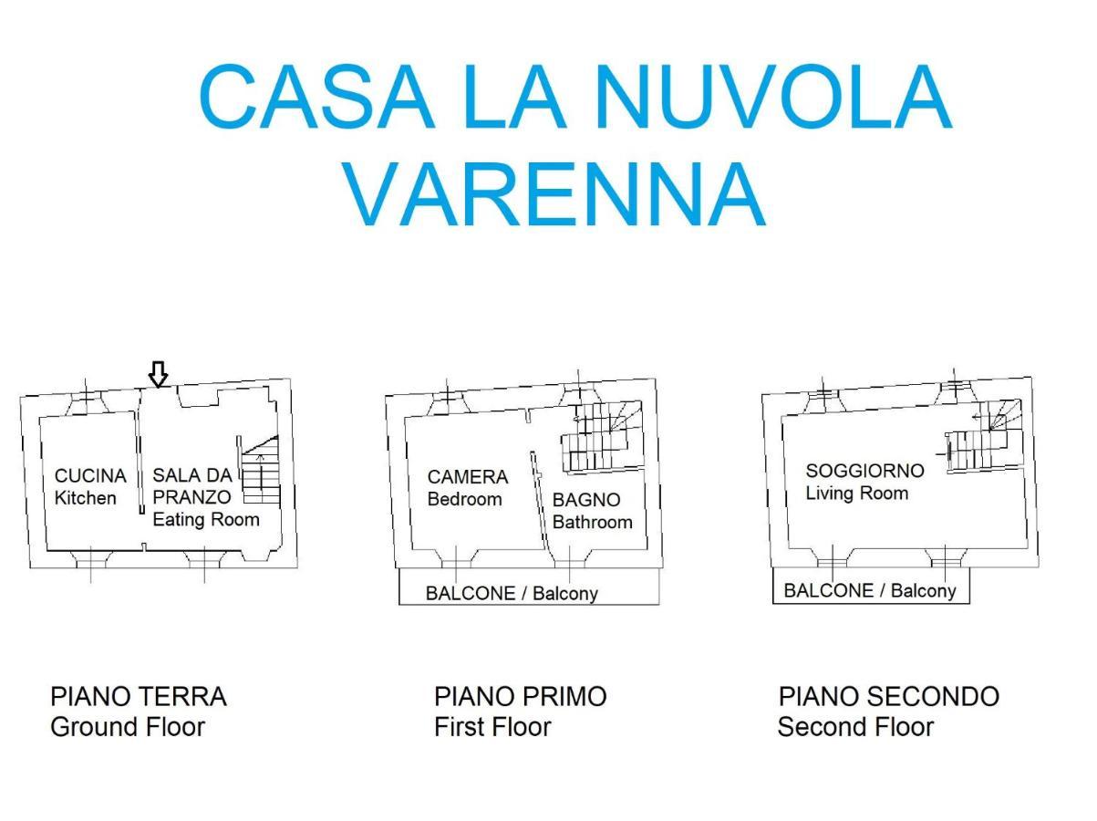 Casa La Nuvola Varenna Exterior foto